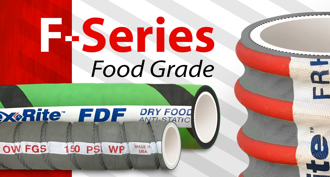 Ace Sanitary | F-Series Food-Grade Hose